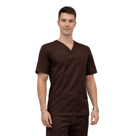 Bluza medyczna kasak czekoladowa Cheroke Stretch roz. M